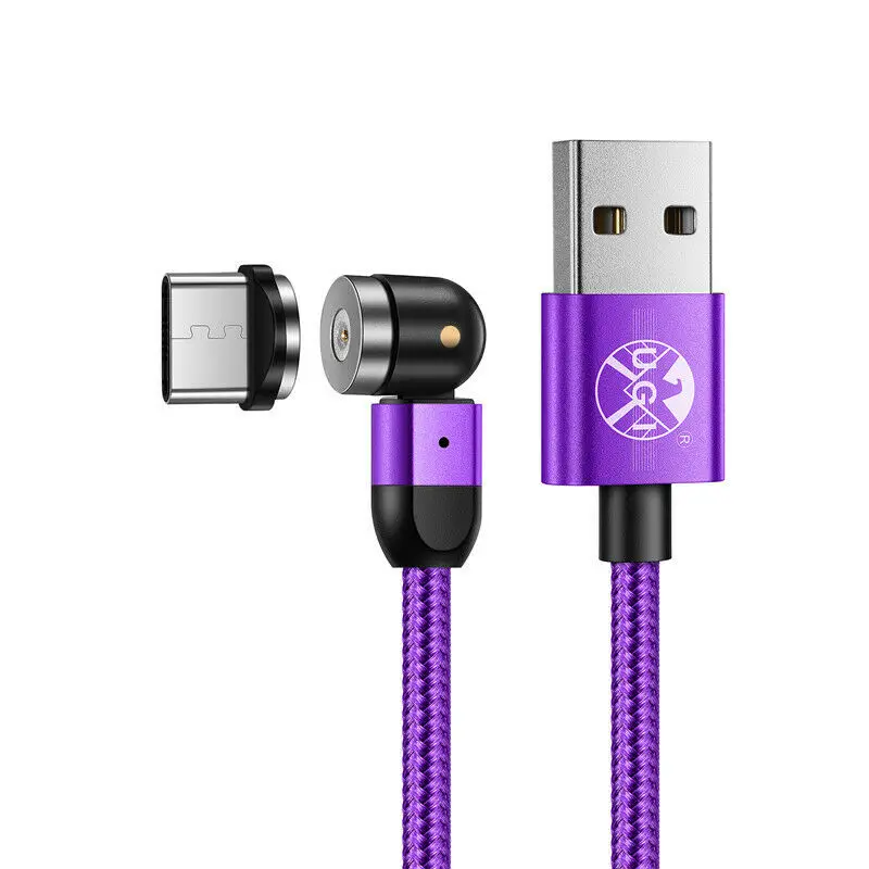 UGI 1M/2M/3M Magnetic Cable 2.4A Fast Charging Charger 540° 180° 360° Rotating Micro USB Type C For Android Tablet laptop | Мобильные