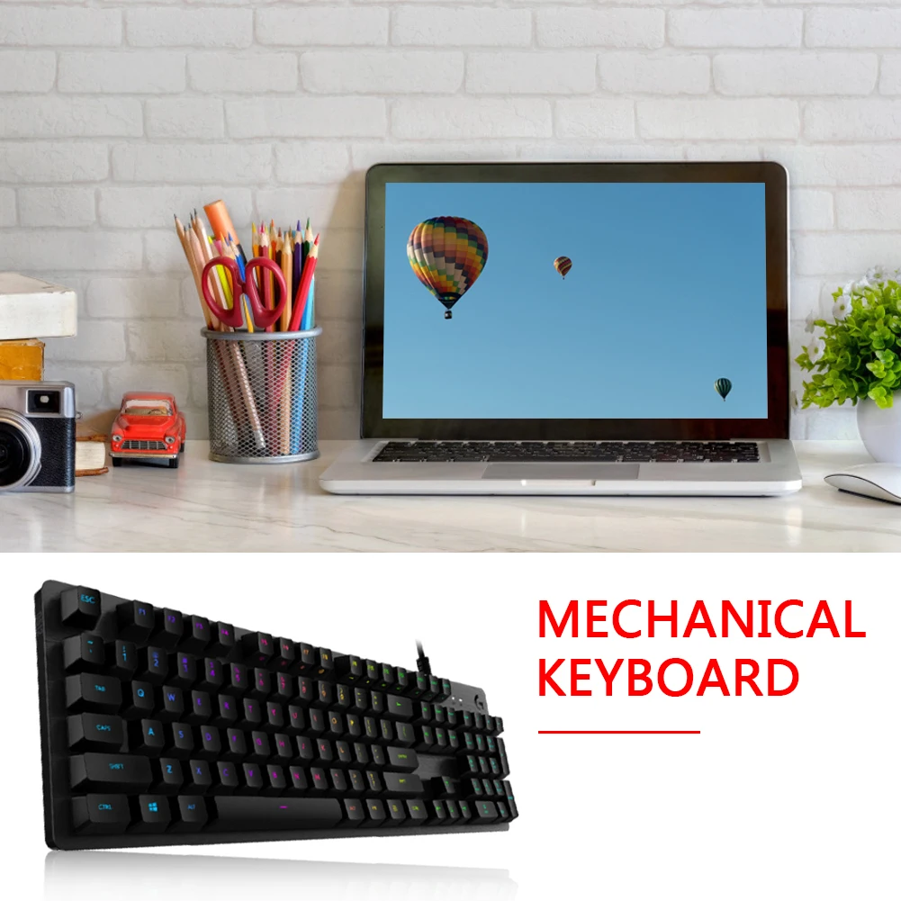 Logitech G512 104 Keys Wired Backlight Blue Switch Game Mechanical Keyboard