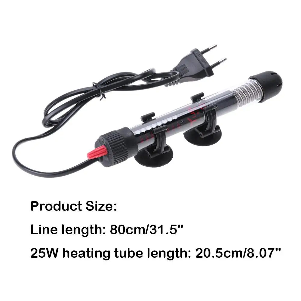 

Automatic Temper Adjustment Temperature Heating Rod Aquarium Submersible Fish Tank Water Heater 25W/100W/ 200W/ 300W