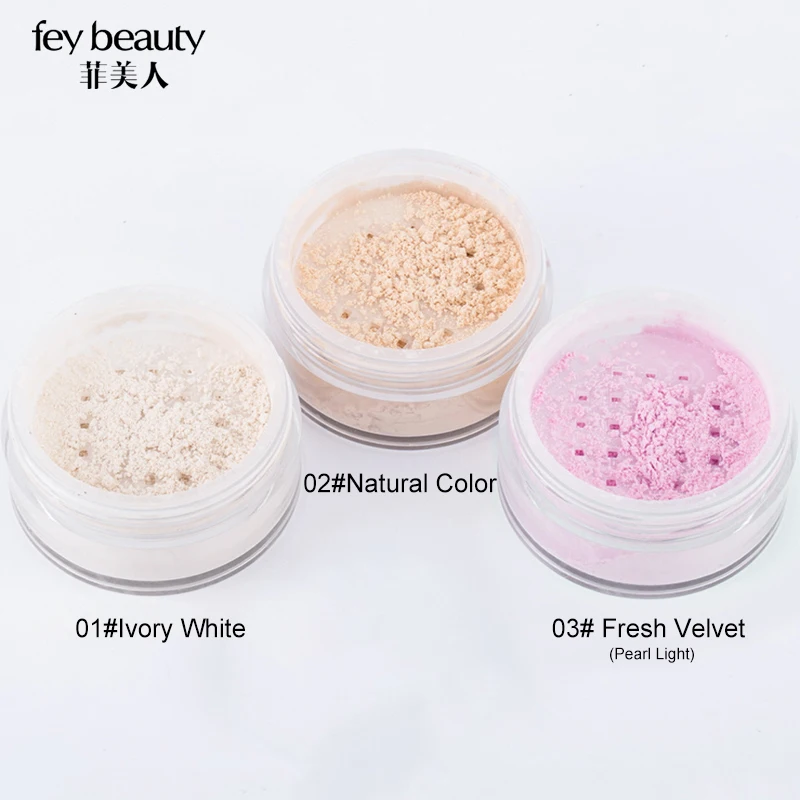 Fey Beauty рассыпчатая пудра для макияжа жемчужная лица минеральная основа под