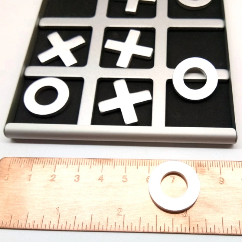 

Tic Tac Toe Game Small,Portable,Packable,Classic Board Game Activity Tools Kit 55KD