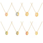 Ожерелье женское из серебра 925 пробы, с эмалью, 40 см