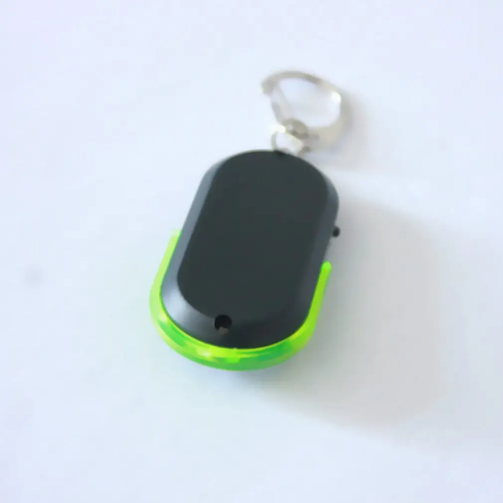 

Anti-Lost Alarm Key Finder Locator Keychain Whistle Sound With LED Light Mini Key Finder Wireless Whistle Key Finder