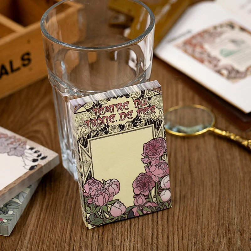 

4PCS/LOT secret Garden series sulfuric acid paper memo pad