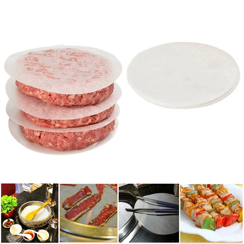 

Round Hamburger Press Plastic Hamburger Maker For Meat Beef Grill Burger Patty Press Mold Kitchen Tool