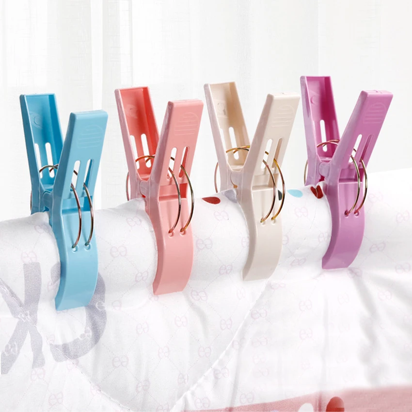 1 шт. Творческий цветные клипсы пляжные Полотенца зажим чтобы предотвратить