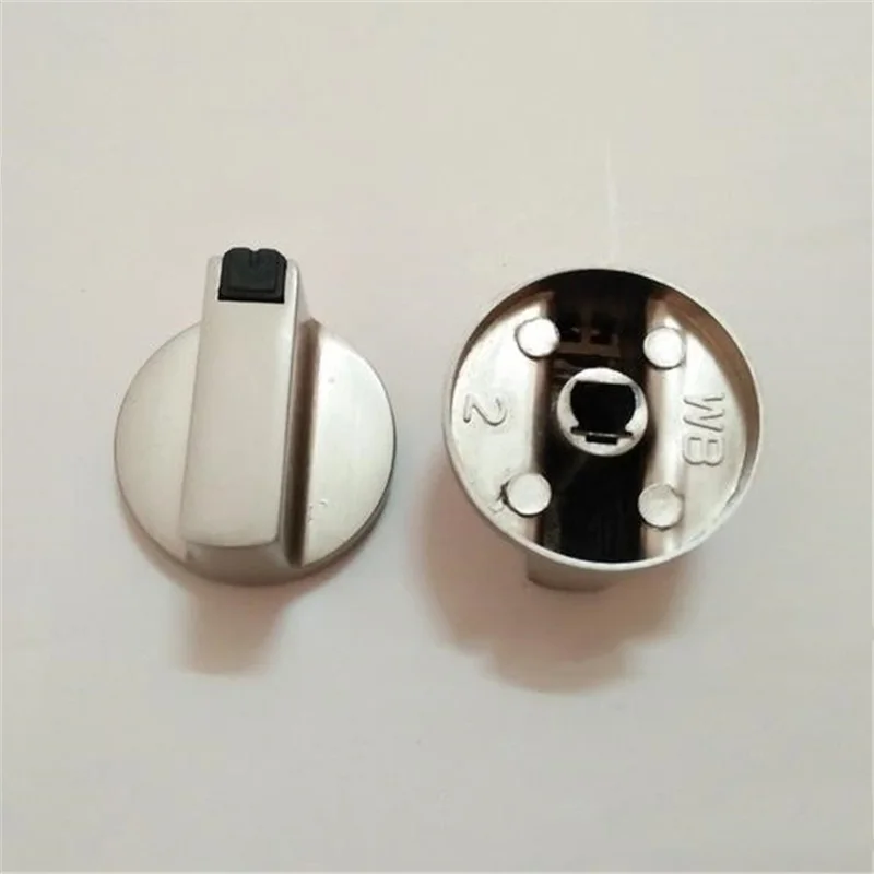 2 шт. универсальный металлический поворотный переключатель ручки управления 6