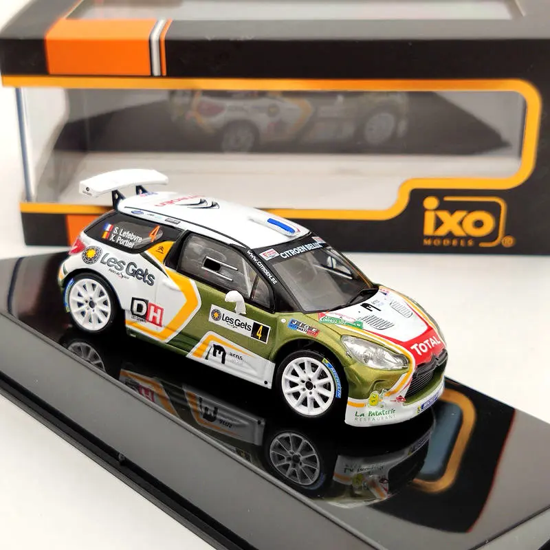 IXO 1:43 для Citroen DS3 R5 #4 Rallye Du Condroz Huy 2016 RAM653 литая под давлением модель автомобиля