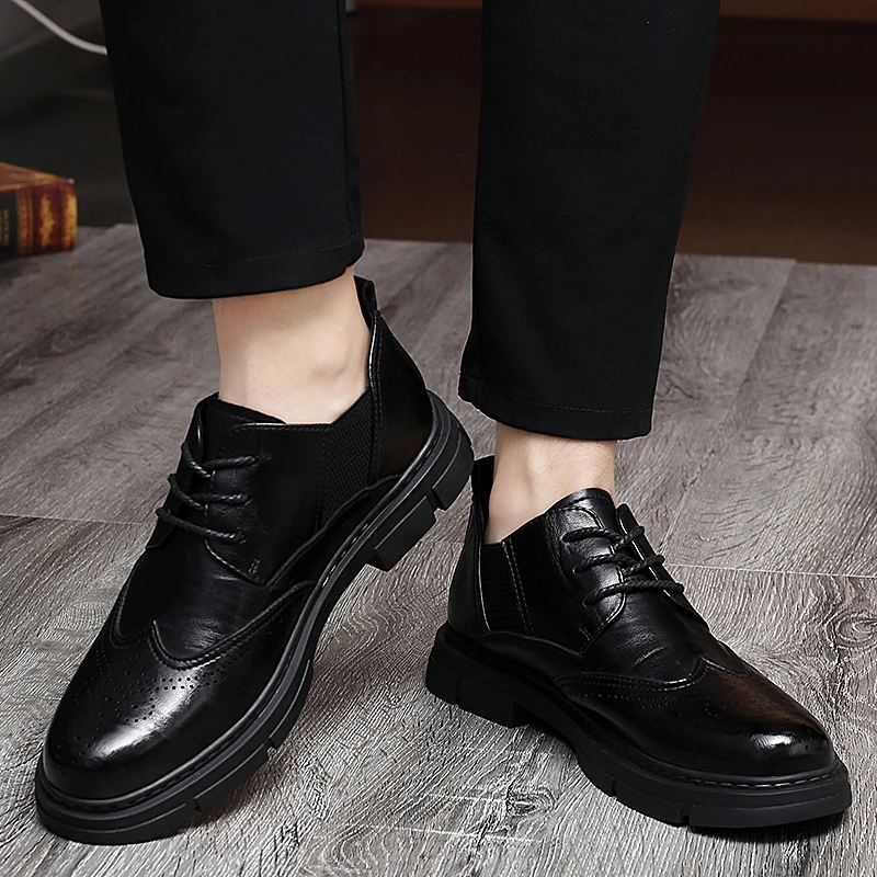 Мужская обувь мужские туфли-оксфорды модельные туфли высокого качества деловые