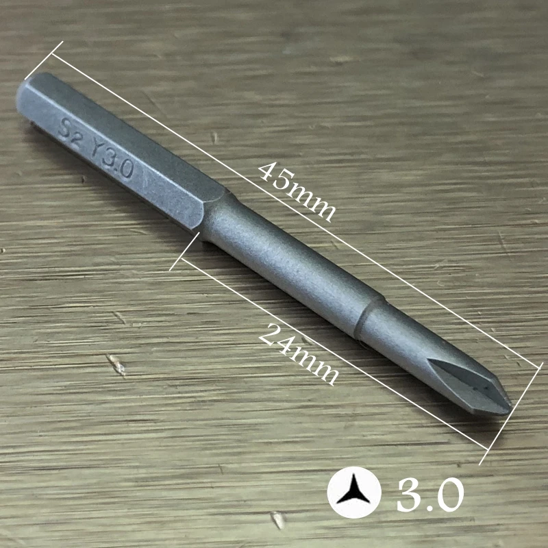 50 шт./пакет H4 отвертка S2 4 × 45 мм Torx T8H T10H T6 T3.0 для Xbox One 360 PS3 PS4 устройства открытия
