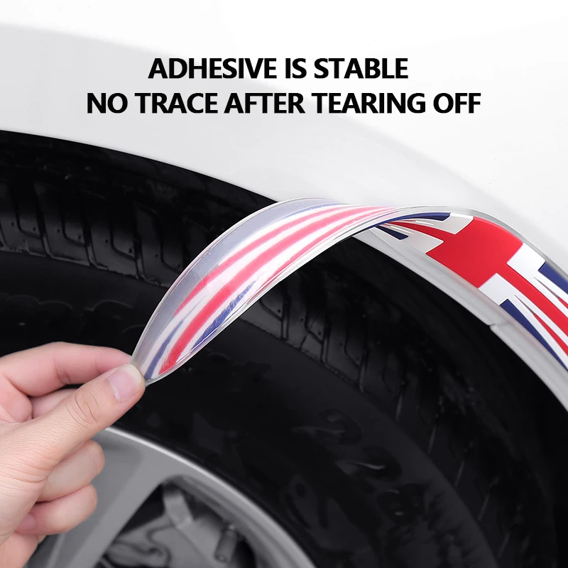 Защитные полоски для бровей 2/4 шт. резиновые наклейки против царапин свода колеса