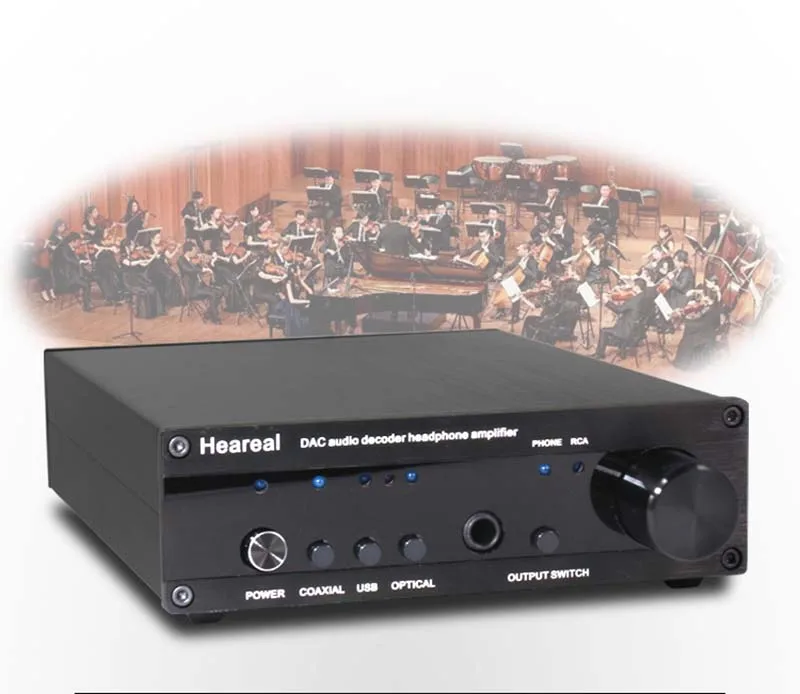 USB волоконный коаксиальный аудио декодер ES9018 Fever DAC декодирования amp DSD полный баланс декодирования переключатель 32bit 384K