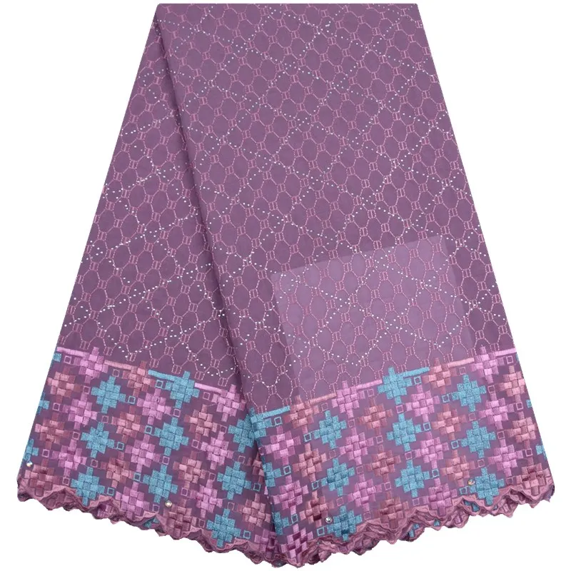 Дешевое швейцарское хлопчатобумажное кружево ткань лук платье африканская