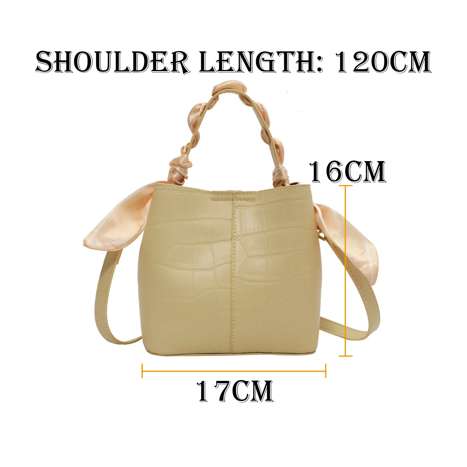 

Crossbody Bags For Women Fashion Simple Shoulder Bag Lady Bucket Solid Large Capacity Designer PU Leather Handbags WB4238