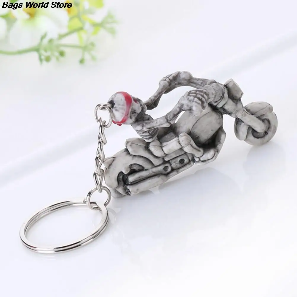 1 шт череп брелок дьявол смерти Монстр мотор автомобильный подарок аксессуары