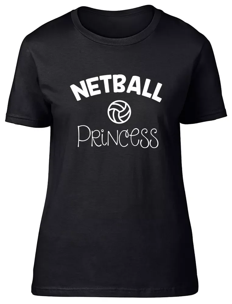 

Подходящая женская футболка Netball Princess