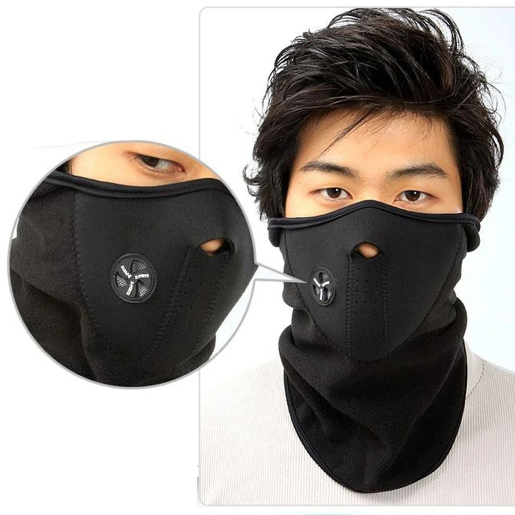

Half Face Mask Bike Motorcycle Ski Snowboard Fishing Sport Neck Winter Warmer