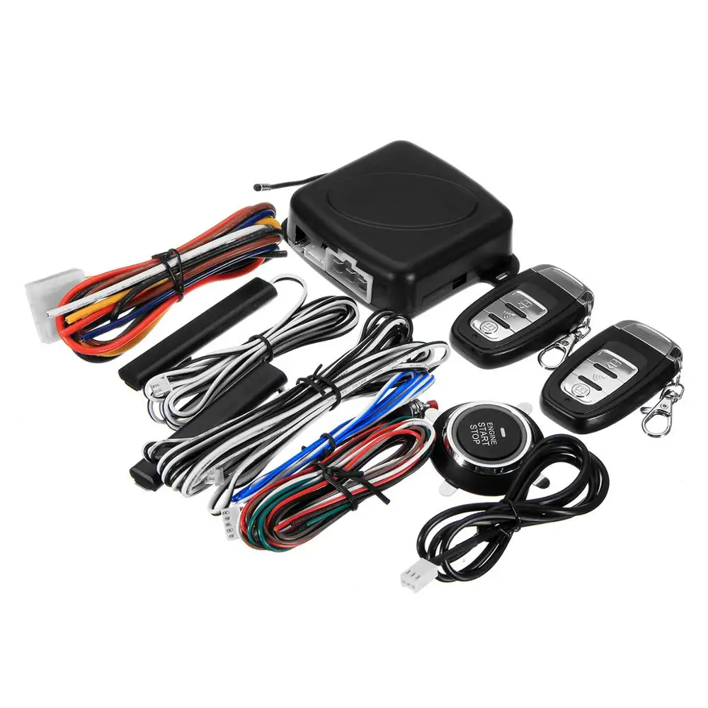 9 шт. сделай сам автомобильный внедорожник БЕСКЛЮЧЕВОЙ вход запуск двигателя