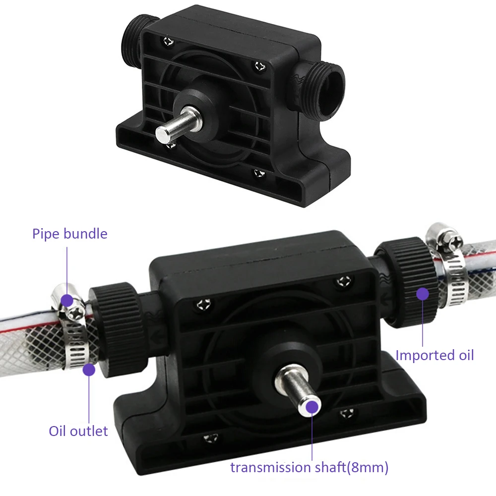 Самовсасывающий сверлильный насос микронасос электродрель привод большой