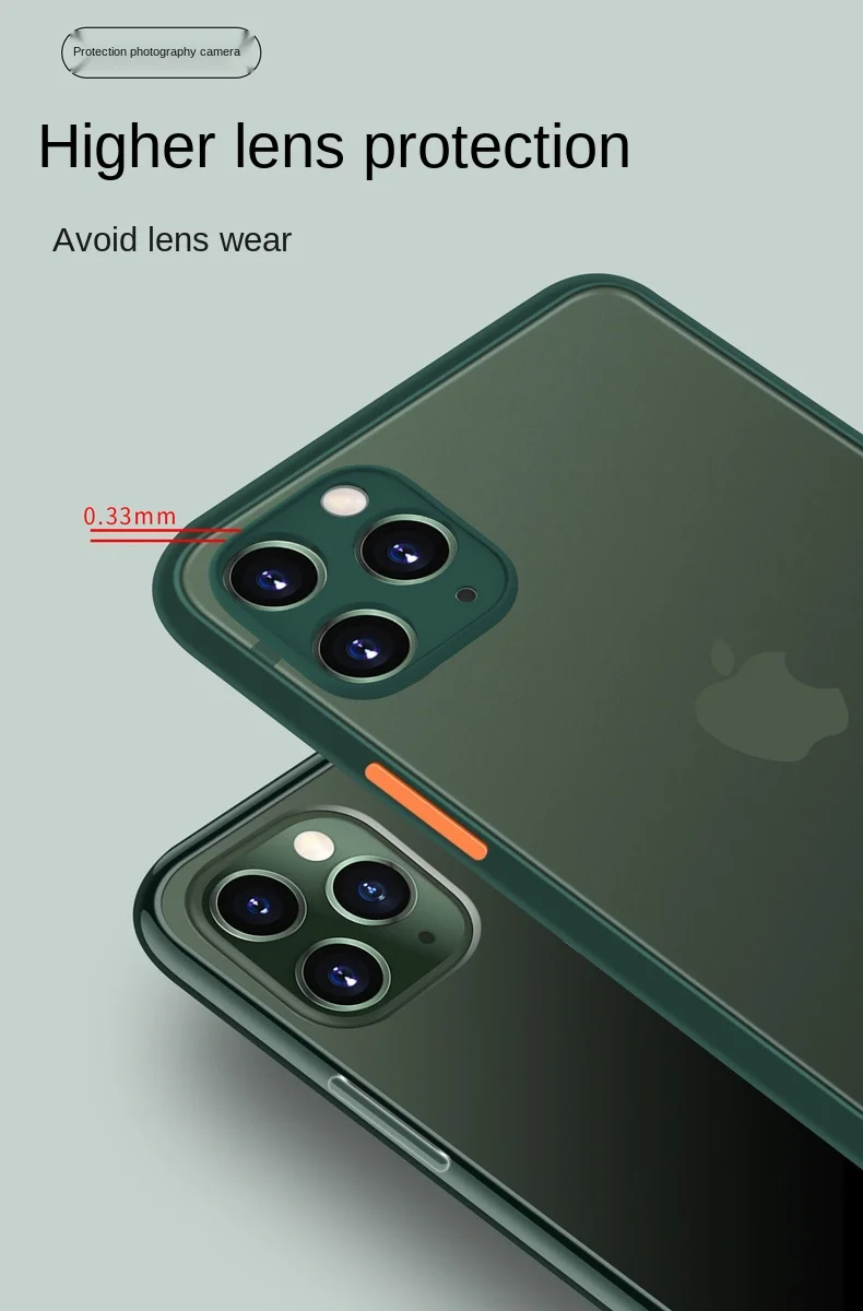 

Hope Year Casetify iphone Case For 11 Pro Max Iphone Thin phone cover protective all-inclusive Anti-drop Frosted Simple Style