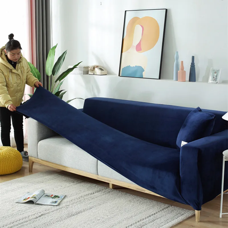 Чехол для дивана все Чехлы толстые включено универсальные на заказ стрейч