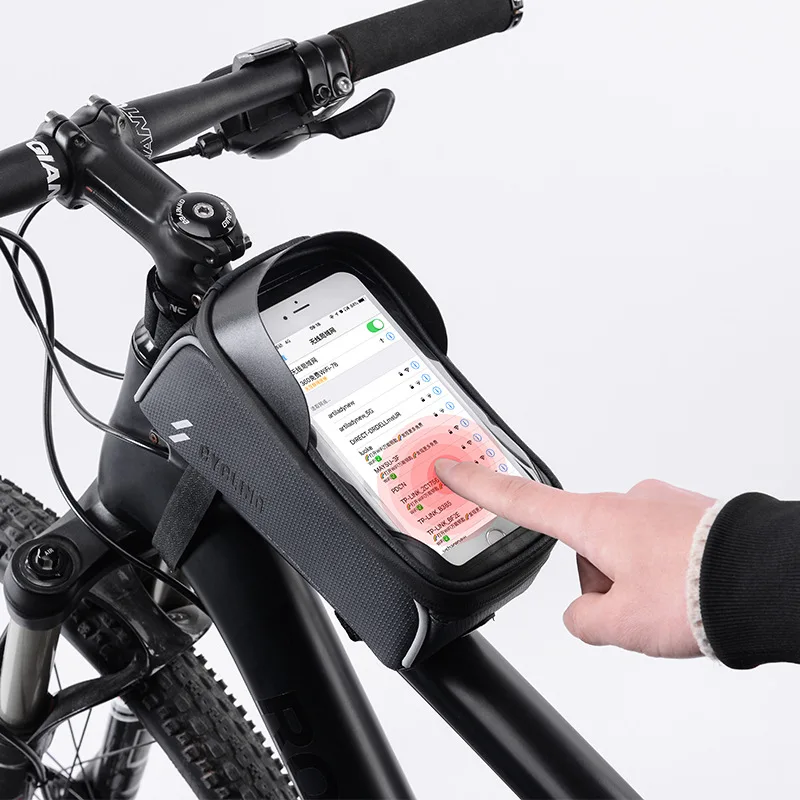 

Large-Capacity Waterproof Touch Screen EVA Bicycle Mobile Phone Bag, Cycling Equipment Bicycle Bag Bicycle Bag