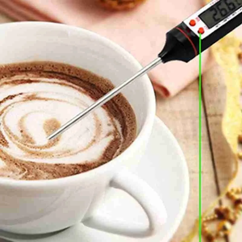 

Kitchen Digital BBQ Food Thermometer Meat Cake Candy Fry Grill Dinning Household Cooking Thermometer Gauge Oven Thermometer Tool