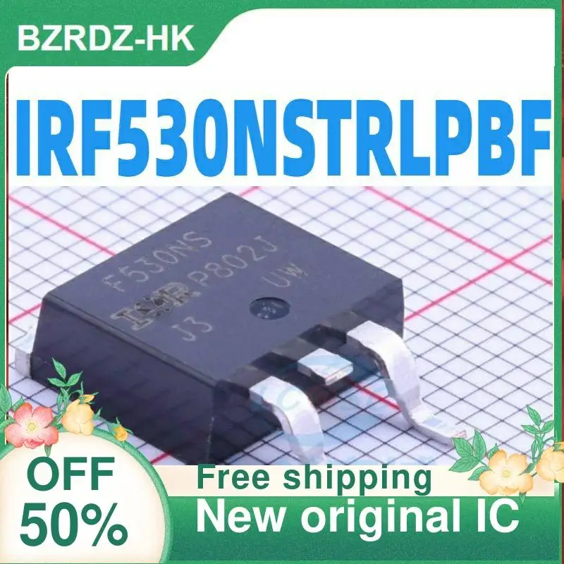 5PCS/lot IRF530NSTRLPBF F530NS TO-263 New original IC