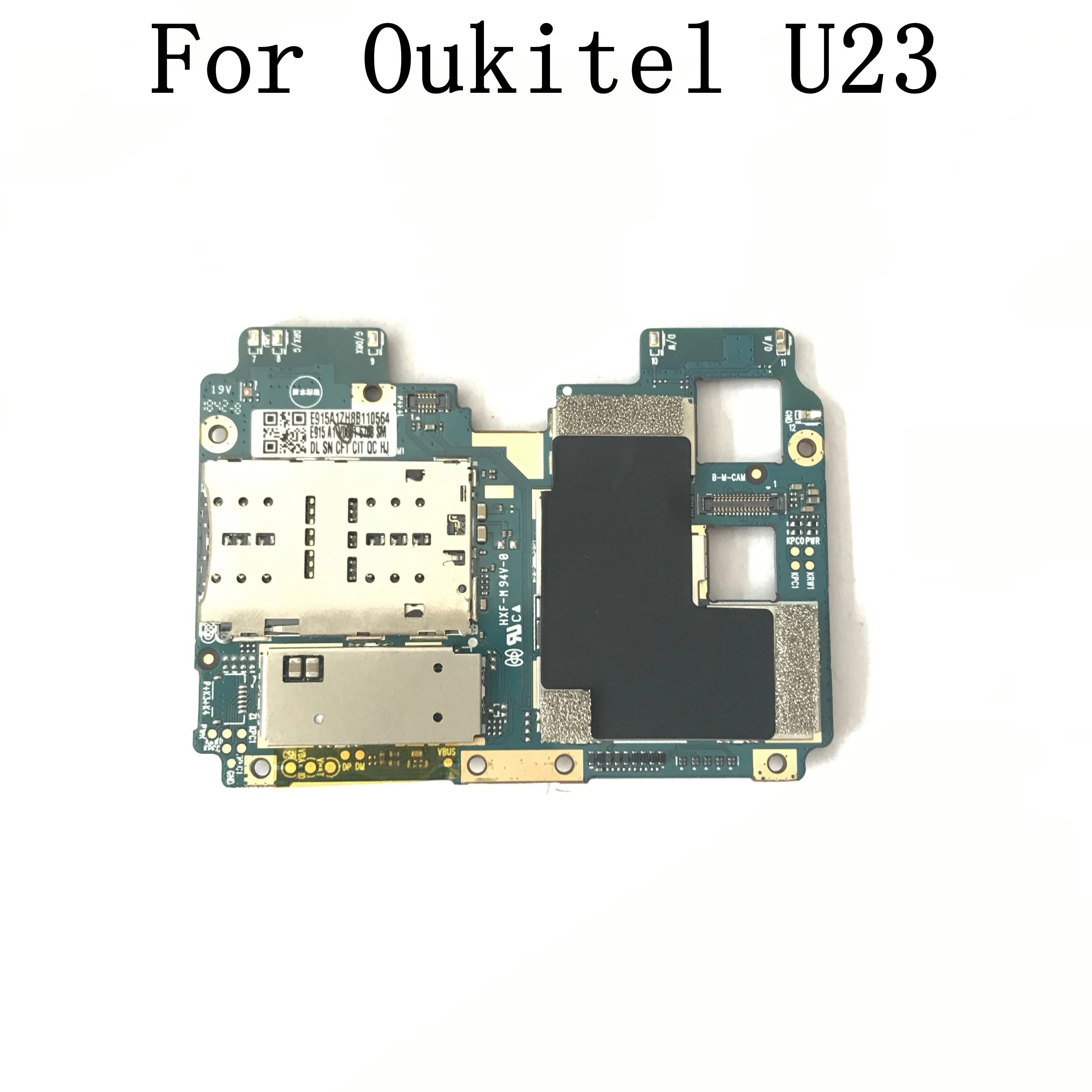 Материнская плата Oukitel U23 б/у 6 ГБ ОЗУ + 64 Гб ПЗУ материнская для ремонт починка