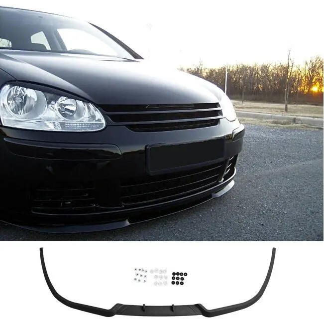 Передняя губа ДЛЯ vw rabbit golf mk5 универсальный спойлер бампер для губ 3 шт. Бесплатная