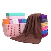 thicken high absorbent towels solid color no lint soft kitchen bathroom clean headkerchief towels wash face hand cloth beauty