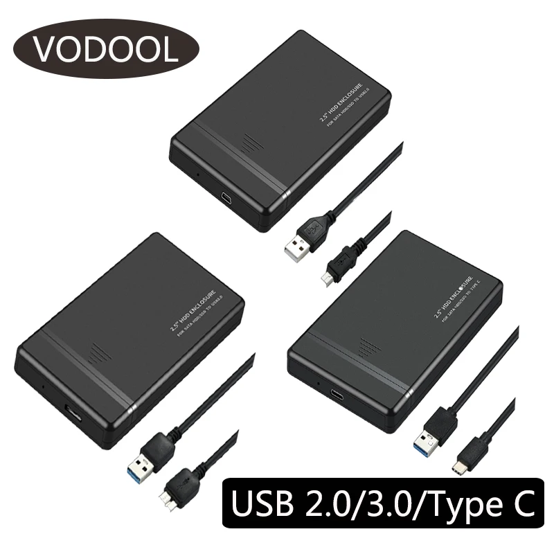 Корпус для жесткого диска 2 5 дюйма корпус SSD-диска SATA-USB 3 0 6 Гбит/с адаптер HDD USB |