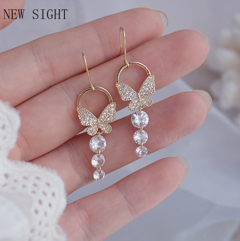 Новые модные брендовые ювелирные изделия элегантные бриллианты для женщин