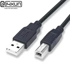 1 шт. Новый высокоскоростной USB-кабель 2,0 A-B для принтера Canon Brother Samsung Hp Epson 3 фута 1 м
