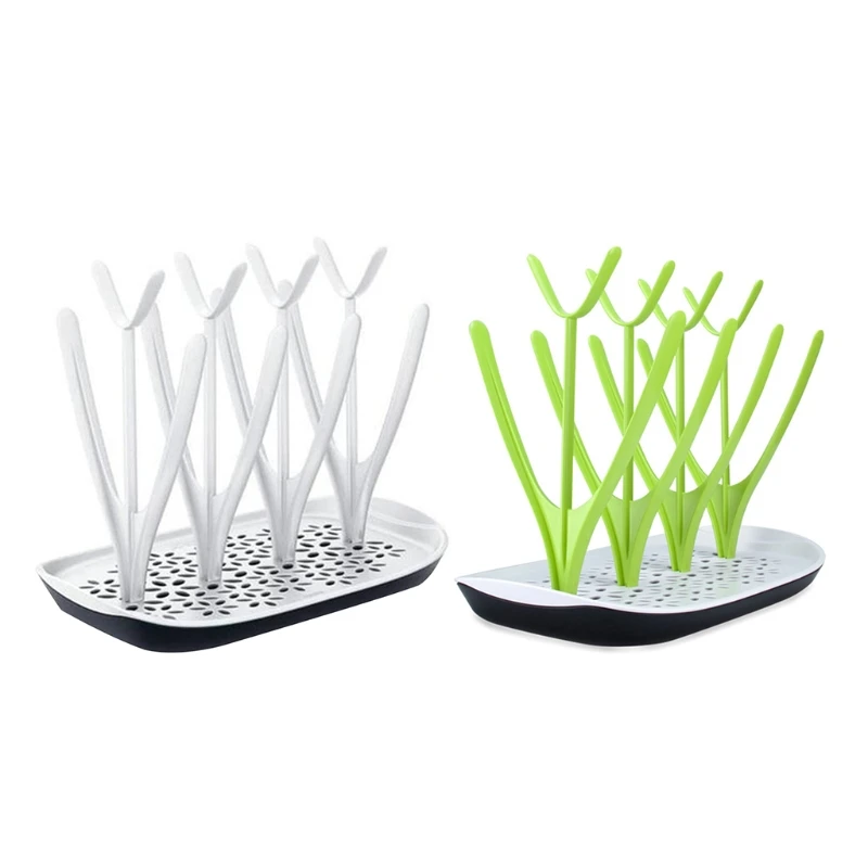 

Bottle Drying Rack Baby Nipple Cup Storage Frame Multi-function Drain Tray