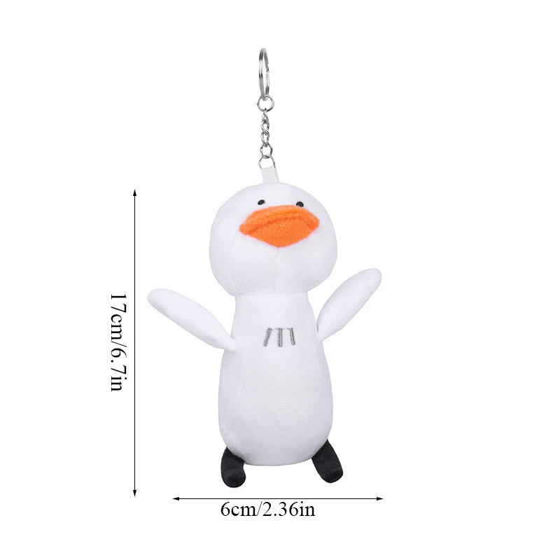 Милые плюшевые подвески для кукол и сумок прочные Индивидуальные белые брелоки