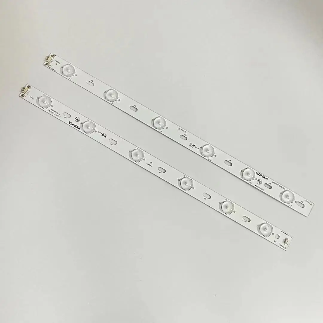 Светодиодная лента для подсветки Toshiba Dl3954 Dl3954 (a) F LED40F3300DC LED39E330CE 35016696 35016697 KJ390B30, алюминий, 8 шт./лот