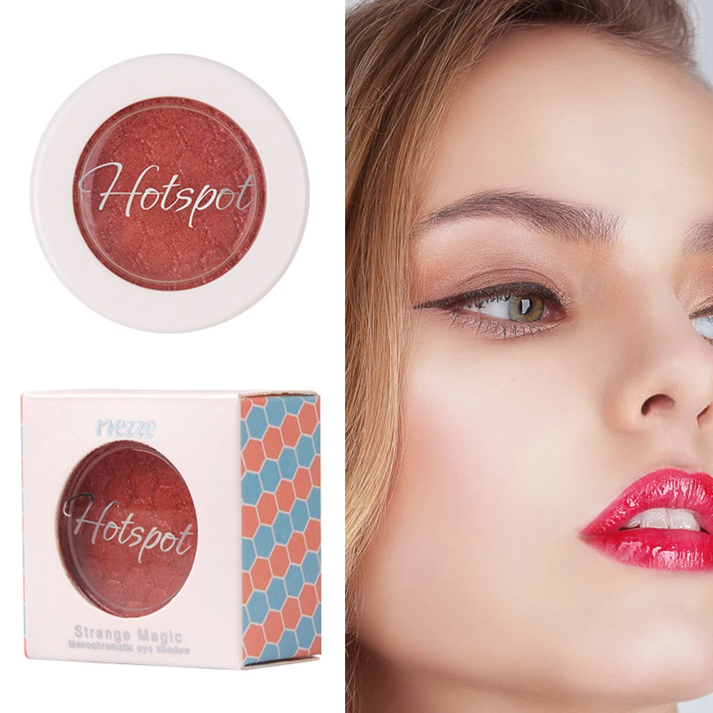 Новинка 2019 матовые тени для век женские легко наносятся перламутровые прочные