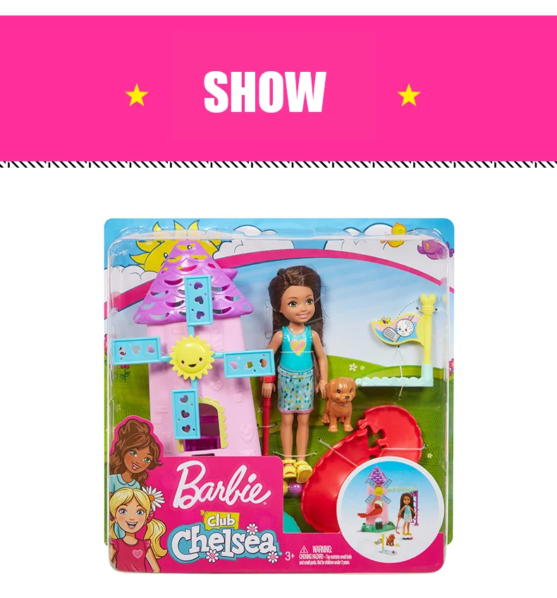 Оригинальная кукла Барби Челси, паровозик Choo-Choo, игровой набор, автомобильные аксессуары для игрушечной куклы, куклы для девочек, домашние игрушки для детей, милые Bonecas
