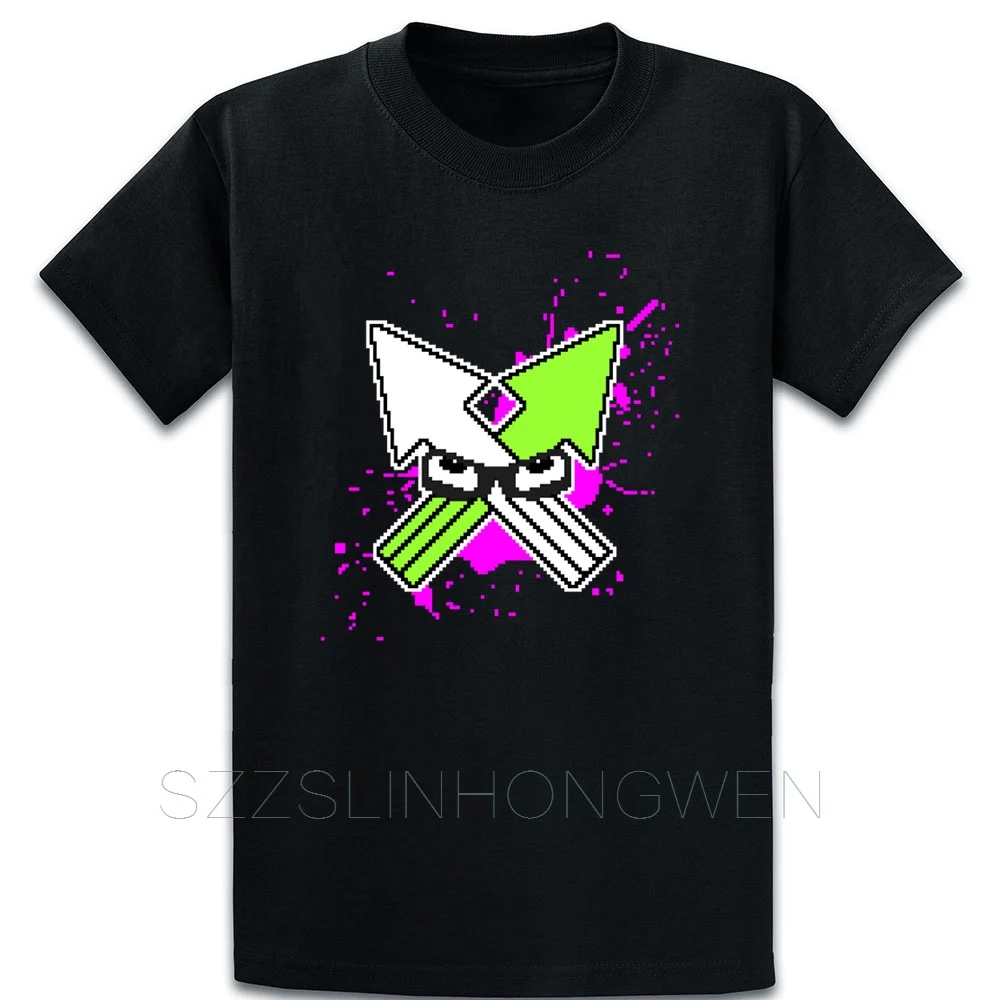 Splatoon Squid T Shirt Famous Funny Tee Spring Autumn Basic Solid Unique Designer Over Size S 5XL Shirt|Мужские футболки| |