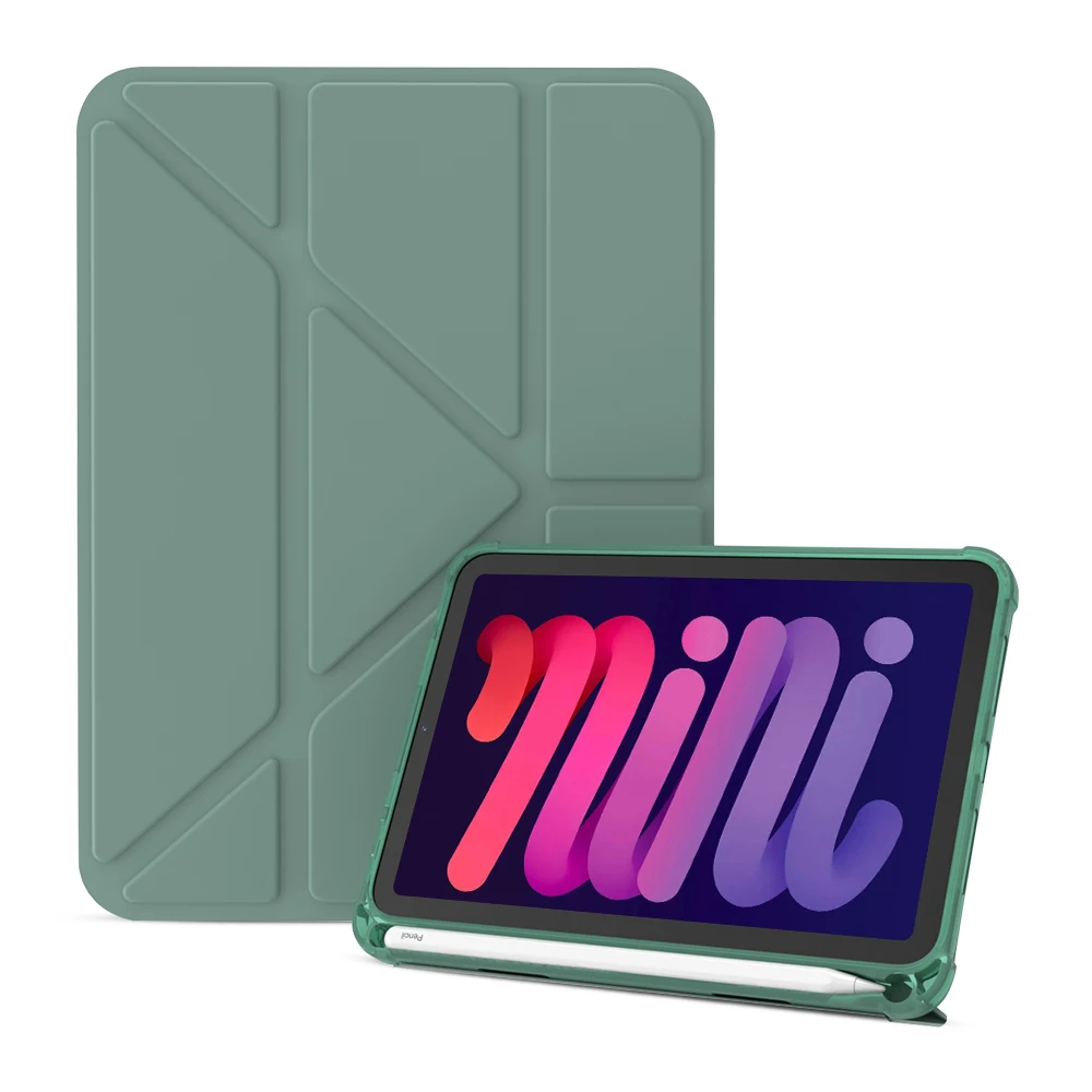 

Ультратонкий складной смарт-чехол для iPad Mini 6 2021 с держателем для карандашей