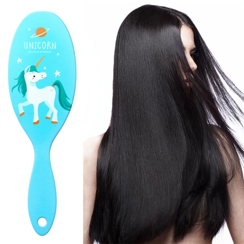 

Cute Animal Anti-static Hair Brush Massage Comb Shower Wet Detangle Hair Brush Salon Hair Styling Tools Four Colors