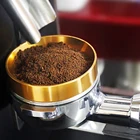 Кольцо для дозирования кофе эспрессо, Дозирующее портретное кольцо из нержавеющей стали, Сменный фильтр для кофе, кухонные принадлежности, 515358 мм