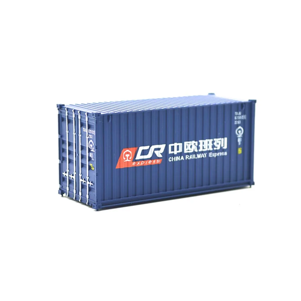 CR 1 шт. HO 1: 87 масштаб 20 футов пластиковый ящик для хранения Контейнер модель аксессуары для поезда для модели масштаб поезда - Цвет: CR