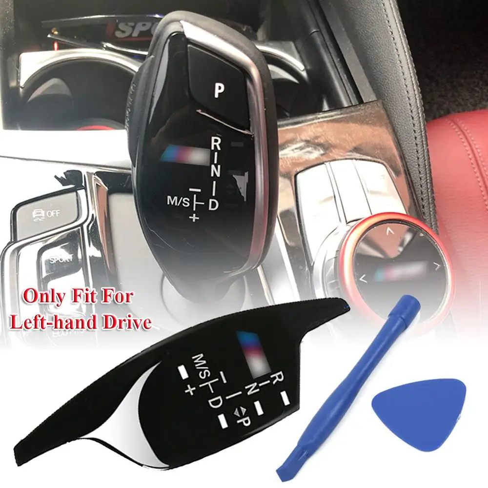 Gear Shift Box Panel Decoration Cover Sticker For BMW 5 6 7 Series G30 G38 G02 525 530 540 730 X3 X4 Car Interior Accessories