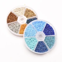 1200 3000pcsbox crystal glass loose bead diy necklace bracelet charm seedbeads rondelle spacer beads for jewelry making suppliy
