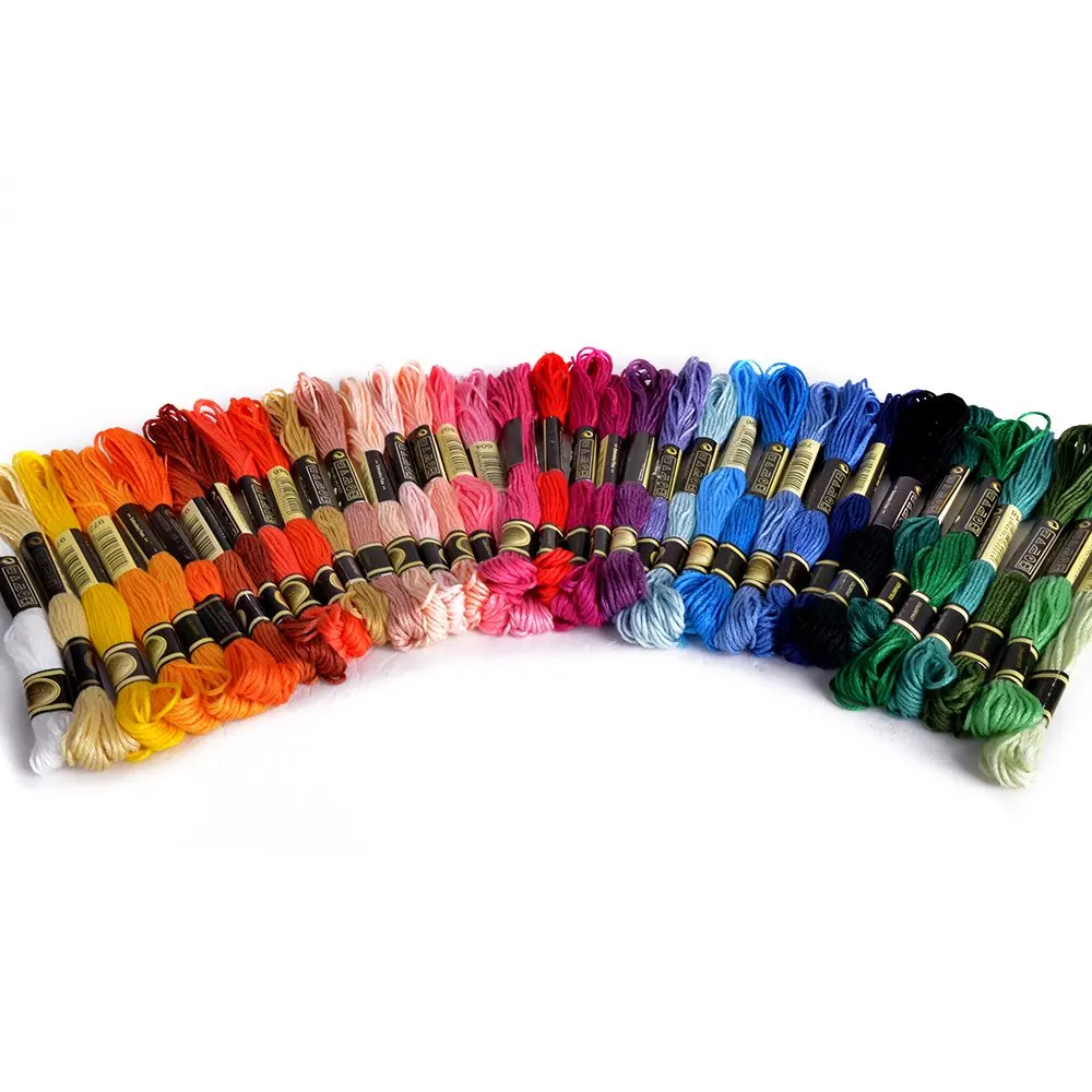 Топ 35 хлопковая нить DM * C -Colors нитки для вышивания крестиком 6 нитей двойная