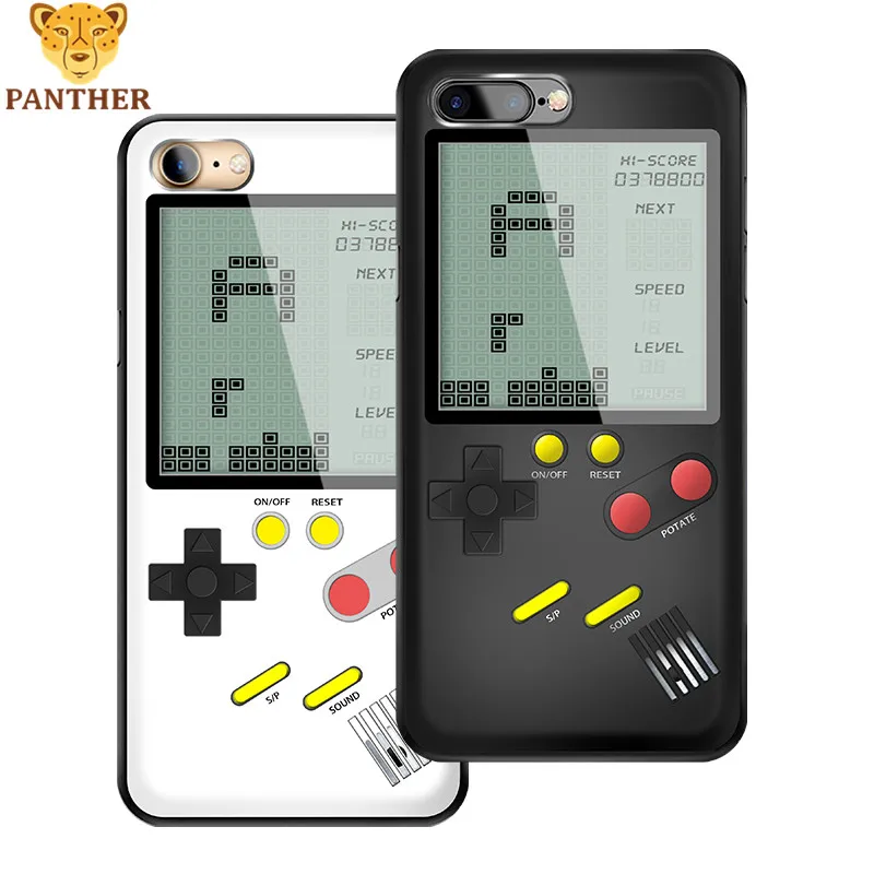Игровые консоли Tetris для iPhone чехол Мини Ручной игровой плеер 6/6s ретро игровая
