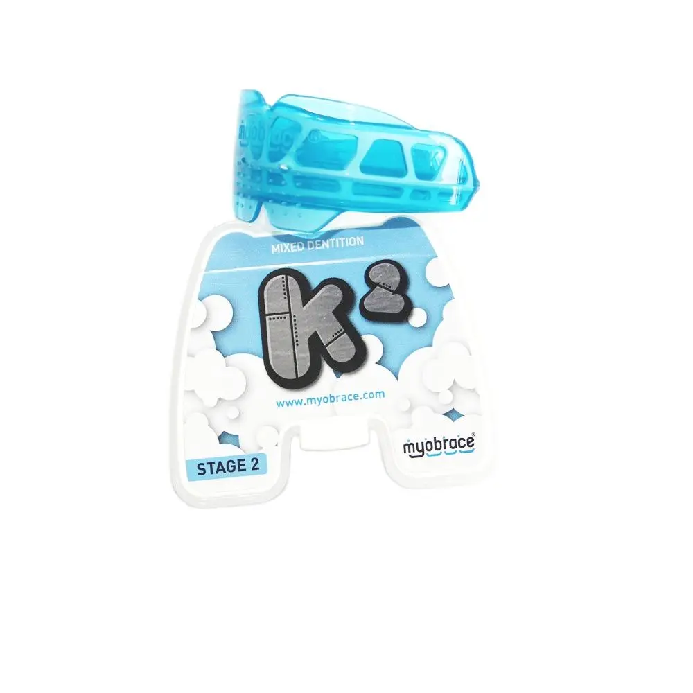 Скидка на прибор для тренировки зубов K2 синий/Тренировочный аппарат Myobrace