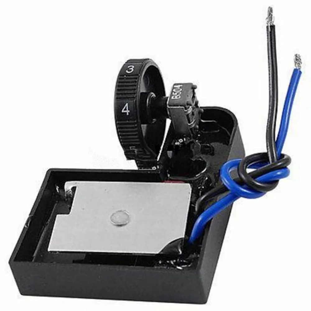 Переключатель управления скоростью черный красный для электрической